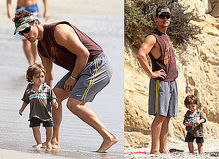 Photos of Matthew McConaughey With Celebrity Baby Levi McConaughey in Malibu