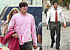 Photos of Patrick Dempsey, Who's Dealing With Heigl Leaving Grey's, on the LA Set of Valentine's Day With Ashton Kutcher