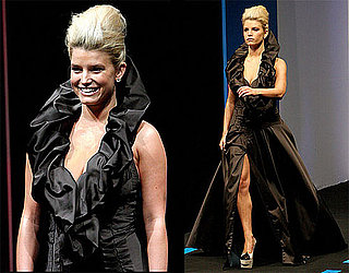 Photos of Jessica Simpson on the Runway in Paris, France