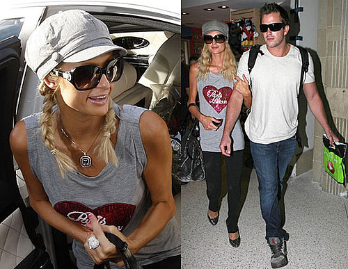 Photos of Paris Hilton, Doug Reinhardt in Frankfurt, Germany