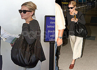 Photos of Ashley Olsen at LAX Before Fashion's Night Out