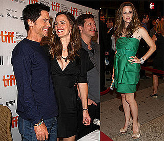Photos of Jennifer Garner, Rob Lowe, Ricky Gervais at 2009 Toronto Film Festival Premiering The Invention of Lying