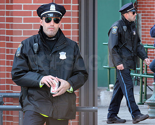 Photos of Ben Affleck in a Cop Outfit on The Boston Set of The Town