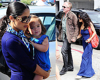 Photos of Salma Hayek, Valentina Pinault, Francois-Henri Pinault Out in LA