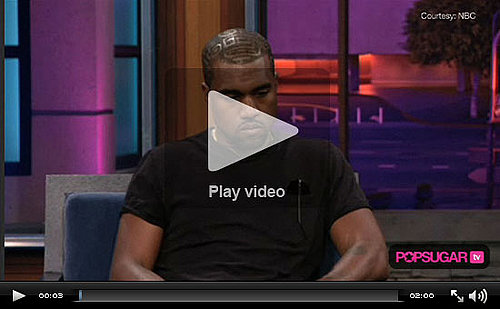 Video of Kanye West On Jay Leno Show Talking About His Mom, Taylor Swift Incident