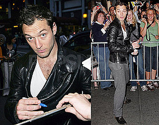 Photos of Jude Law On The Day His Baby Mama Gave Birth