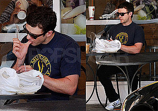 Photos of Justin Timberlake Eating Cupcakes