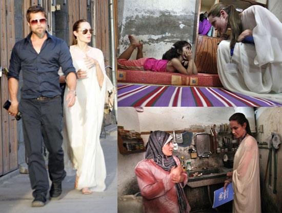 Photos of Brad and Angelina