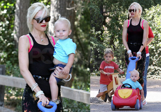 Photos of Gwen, Zuma and Kingston