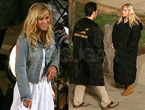 PHotos of Reese Witherspoon and Paul Rudd on the Set of How