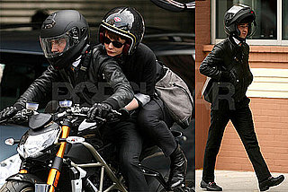 Photos of Shia LaBeouf and Carrie Mulligan on the Set of Money Never Sleeps in NYC