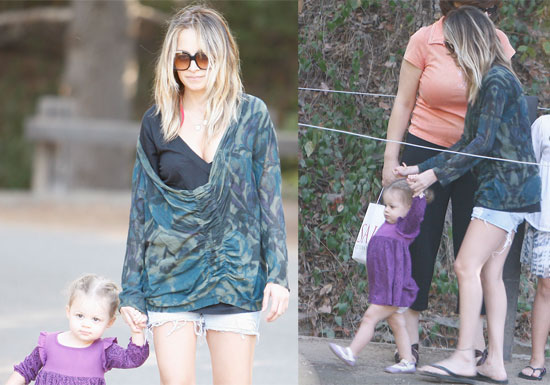 Photos of Nicole Richie and Harlow Madden