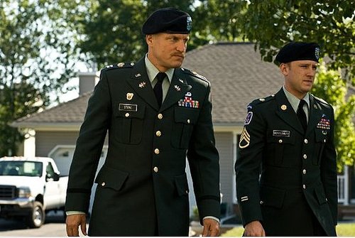 Trailer For The Messenger Starring Woody Harrelson and Ben Foster