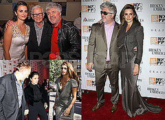Photos of Penelope Cruz, Salma Hayek, Pedro Almodovar and Francois-Henri Pinault at Broken Embraces Events in NYC