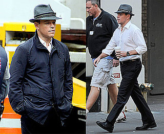 Photos of Matt Damon on Set in NYC