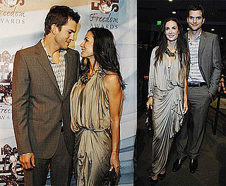 Photos of Ashton Kutcher and Demi Moore at The Freedom Awards in LA