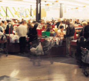 Grocery Store Checkout Line Wait Times By City