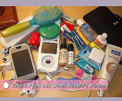 Take a Peek Into Other People's Purses Take a Peek Into Other People's Purses