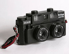 Holga 120-3D Stereo Camera is a 3D Camera