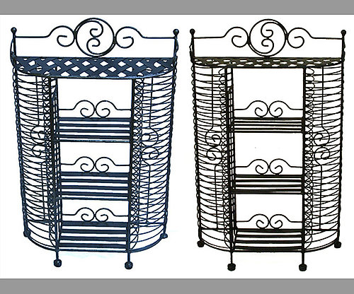 The Wrought Iron CD Rack The Wrought Iron CD Rack