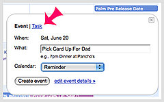 Using Tasks With Google Calendar