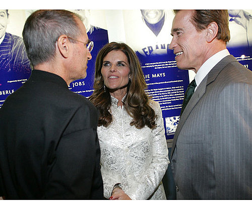 Schmoozing With Arnold and Maria Schmoozing With Arnold and Maria