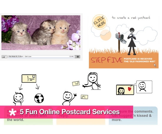 Five Fun Online Postcard Services Five Fun Online Postcard Services
