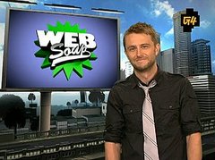 Chris Hardwick Hosts Viral Video Roundup Show Web Soup on G4 Network Chris Hardwick Hosts Viral Video Roundup Show Web Soup on G4 Network