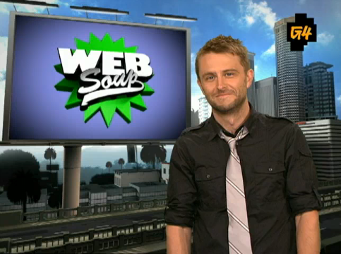 Chris Hardwick Hosts Viral Video Roundup Show Web Soup on G4 Network