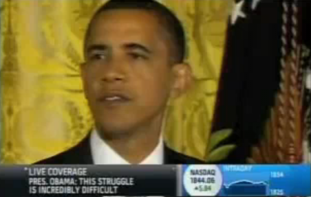 President Obama Gets Interrupted by a Funny Duck Sound Cell Phone Ringtone