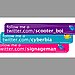 Twitter "Follow Me" Stickers