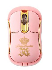 Juicy Couture Mouse Is Pink! Gold! Wireless! 