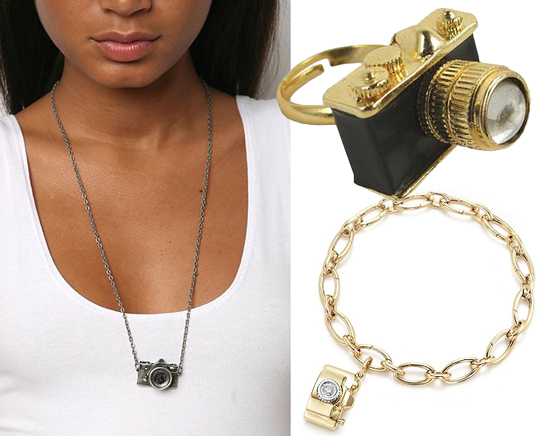The Photographer's Baubles: Camera-Shaped Jewelry