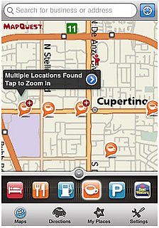 MapQuest Launches a New iPhone 4 Mobile Version 