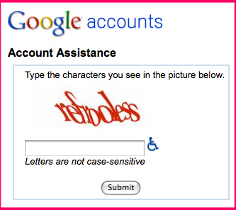 Do You Ever Have Difficulty Reading a Site Security Code?
