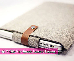 Seven Chic Handmade Laptop Sleeves from Etsy