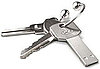 The LaCie Iamkey 4GB Flash Drive Keyring