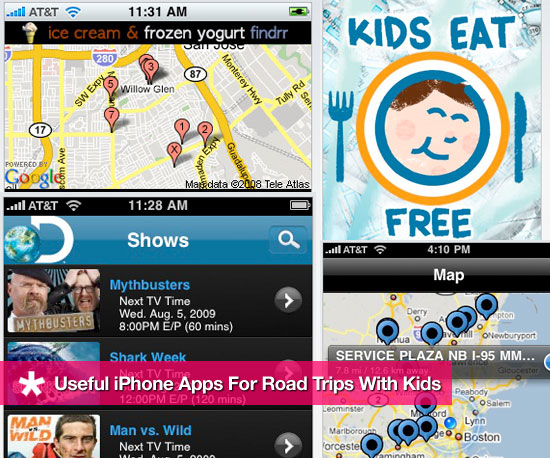 Useful iPhone Apps to Have Handy During Road Trips With Kids