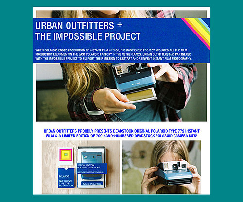 Urban Outfitters Gets Old Polaroid Stock Urban Outfitters Gets Old Polaroid Stock