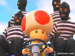 Adult Swim's Robot Chicken Satirizes Toad and Mario Kart For Funny Video Adult Swim's Robot Chicken Satirizes Toad and Mario Kart For Funny Video
