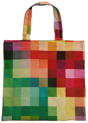 Must Have This Pixel Tote Bag From Designer Christian Zuzunaga