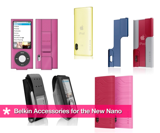 Belkin Accessories For the New Nano Belkin Accessories For the New Nano