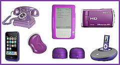 Technicolor Toys: Purple Gadgets and Accessories 