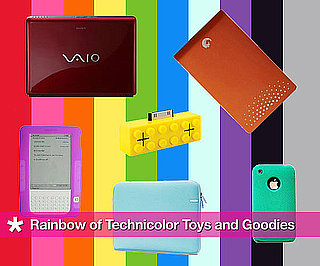 A Rainbow of Technicolor Toys and Goodies