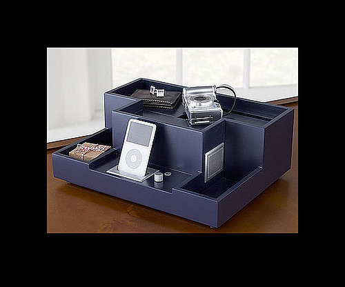 Pottery Barn's Purple-y Power Center ($99) Pottery Barn's Purple-y Power Center ($99)
