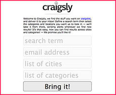Website of the Day: Craigsly
