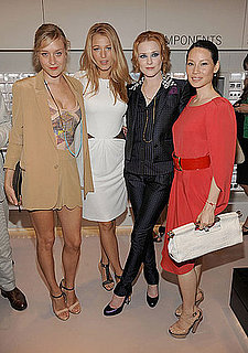 Chloe Sevigny, Lucy Liu, Blake Lively, and Evan Rachel Wood Attend Swarovski Store Opening in NYC