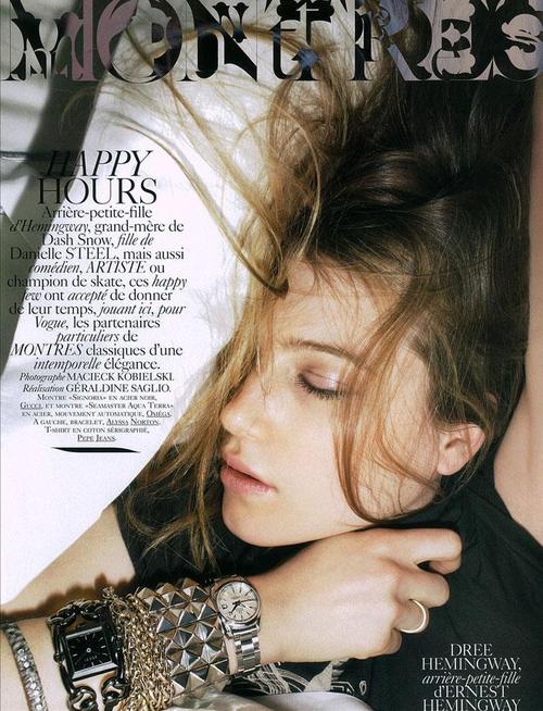 Fab Face: Dree Hemingway Fab Face: Dree Hemingway