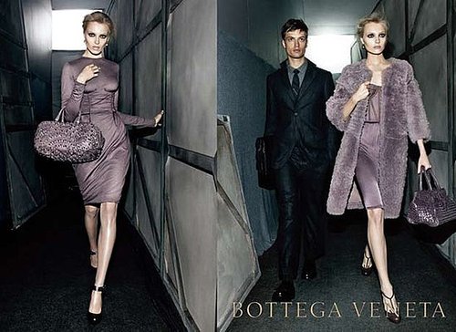 Anna Jagodzinska Stars in Bottega Veneta's Fall 2009 Ads