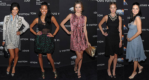 Jessica Szohr, Miranda Kerr, and Whitney Port Attend Louis Vuitton Party in NYC